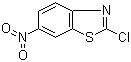2-Chloro-6-nitrobenzothiazole molecular structure (CAS 2407-11-6)