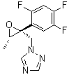 1-[[(2R,3S)-3-Methyl-2-(2,4,5-trifluorophenyl)oxiranyl]methyl]-1H-1,2,4-triazole molecular structure (CAS 241479-80-1)