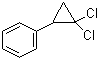 structure of CAS# 2415-80-7, (2,2-Dichlorocyclopropyl)benzene;1,1-Dichloro-2-phenylcyclopropane