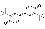3,3'-Dimethyl-5,5'-di-tert-butyl-4,4'-diphenoquinone molecular structure (CAS 2417-00-7)