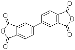 结构式 CAS# 2420-87-3, 3,3',4,4'-联苯四羧酸二酐; 3,3',4,4'-联苯四甲酸二酐