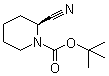 (2S)-2-Cyano-1-piperidinecarboxylic acid tert-butyl ester molecular structure (CAS 242459-44-5)