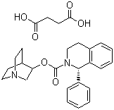 Solifenacin succinate molecular structure (CAS 242478-38-2)
