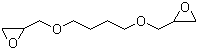 1,4-Butanediol diglycidyl ether molecular structure (CAS 2425-79-8)
