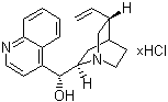 辛可宁盐酸盐分子结构 (CAS 24302-67-8)