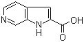 结构式 CAS# 24334-20-1, 1H-吡咯并[2,3-c]吡啶-2-羧酸