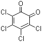 structure of CAS# 2435-53-2, Tetrachloro-o-benzoquinone;o-Chloranil; 3,4,5,6-Tetrachloro-1,2-benzoquinone