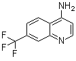 4-Amino-7-(trifluoromethyl)quinoline molecular structure (CAS 243666-11-7)