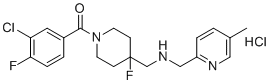 Befiradol hydrochloride molecular structure (CAS 2436760-81-3)