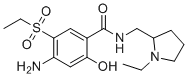 氨磺必利 EP 杂质B分子结构 (CAS 2437254-41-4)