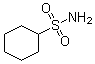 结构式 CAS# 2438-38-2, 环己基磺酰胺