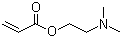 structure of CAS# 2439-35-2, Dimethylaminoethyl acrylate;N,N-Dimethylaminoethyl acrylate; 2-(Dimethylamino)ethyl acrylate