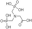 结构式 CAS# 2439-99-8, 增甘磷; N,N-双(膦酸基甲基)甘氨酸