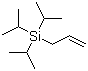 烯丙基三异丙基硅烷分子结构 (CAS 24400-84-8)