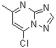 7-Chloro-5-methyl[1,2,4]triazolo[1,5-a]pyrimidine molecular structure (CAS 24415-66-5)