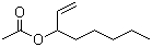 structure of CAS# 2442-10-6, 1-Octen-3-yl acetate;3-Acetoxy octene
