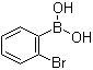 2-Bromophenylboronic acid molecular structure (CAS 244205-40-1)
