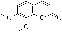 瑞香素二甲醚分子结构 (CAS 2445-80-9)