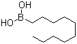 正癸基硼酸分子结构 (CAS 24464-63-9)
