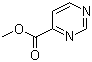 Methyl pyrimidine-4-carboxylate molecular structure (CAS 2450-08-0)