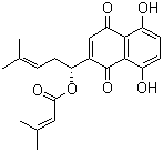 beta,beta-Dimethylacrylshikonin molecular structure (CAS 24502-79-2)