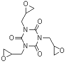 1,3,5-Triglycidyl isocyanurate  molecular structure (CAS 2451-62-9)