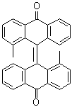 structure of CAS# 24541-19-3, 1,1'-Dimethylbianthrone;1,1'-Dimethyldianthrone; 4,4'-Dimethylbianthrone; NSC 90484; 4-Methyl-10-(1-methyl-10-oxo-9(10H)-anthracenylidene)-9(10H)-anthracenone