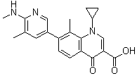 Ozenoxacin molecular structure (CAS 245765-41-7)