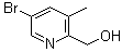 structure of CAS# 245765-71-3, 5-Bromo-2-hydroxymethyl-3-methylpyridine;(5-Bromo-3-methylpyridin-2-yl)methanol; 5-Bromo-3-methyl-2-pyridinemethanol