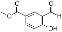 Methyl 3-formyl-4-hydroxybenzoate molecular structure (CAS 24589-99-9)