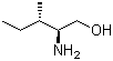 structure of CAS# 24629-25-2, L-(+)-Isoleucinol;(2S,3S)-2-Amino-3-methyl-1-pentanol