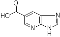 3H-Imidazo[4,5-b]pyridine-6-carboxylic acid molecular structure (CAS 24638-31-1)