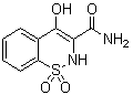 4-Hydroxy-2H-1,2-benzothiazine-3-carboxamide 1,1-dioxide molecular structure (CAS 24683-22-5)