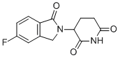 3-(5-Fluoro-1-oxoisoindolin-2-yl)piperidine-2,6-dione molecular structure (CAS 2468780-76-7)