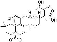 结构式 CAS# 2469-34-3, 远志皂苷元