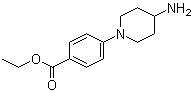 4-(4-Aminopiperidin-1-yl)benzoic acid ethyl ester molecular structure (CAS 247034-88-4)