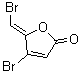 (5Z)-4-Bromo-5-(bromomethylene)-2(5H)-furanone molecular structure (CAS 247167-54-0)