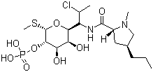 Clindamycin phosphate molecular structure (CAS 24729-96-2)