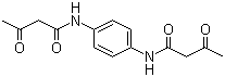 structure of CAS# 24731-73-5, N,N'-(1,4-Phenylene)bis(acetoacetamide);N,N'-1,4-Phenylenebis(3-oxobutyramide)