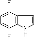 4,7-二氟-1H-吲哚分子结构 (CAS 247564-55-2)