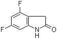 4,6-Difluorooxindole molecular structure (CAS 247564-57-4)