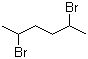 structure of CAS# 24774-58-1, 2,5-Dibromohexane