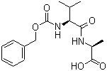 structure of CAS# 24787-89-1, Carbobenzoxy-L-valyl-L-alanine;N-(Benzyloxycarbonyl)-L-valyl-L-alanine; N-[(Phenylmethoxy)carbonyl]-L-valyl-L-alanine