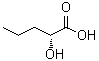 (R)-alpha-羟基戊酸分子结构 (CAS 24809-83-4)