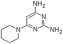 2,4-Diamino-6-piperidinopyrimidine molecular structure (CAS 24867-26-3)