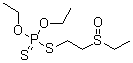 砜拌磷分子结构 (CAS 2497-07-6)
