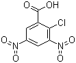 2-Chloro-3,5-dinitrobenzoic acid molecular structure (CAS 2497-91-8)