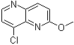 结构式 CAS# 249889-68-7, 4-氯-6-甲氧基-1,5-萘啶