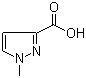 1-Methyl-1H-pyrazole-3-carboxylic acid molecular structure (CAS 25016-20-0)