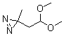 结构式 CAS# 25055-98-5, 3-(2,2-二甲氧基乙基)-3-甲基-3H-双吖丙啶